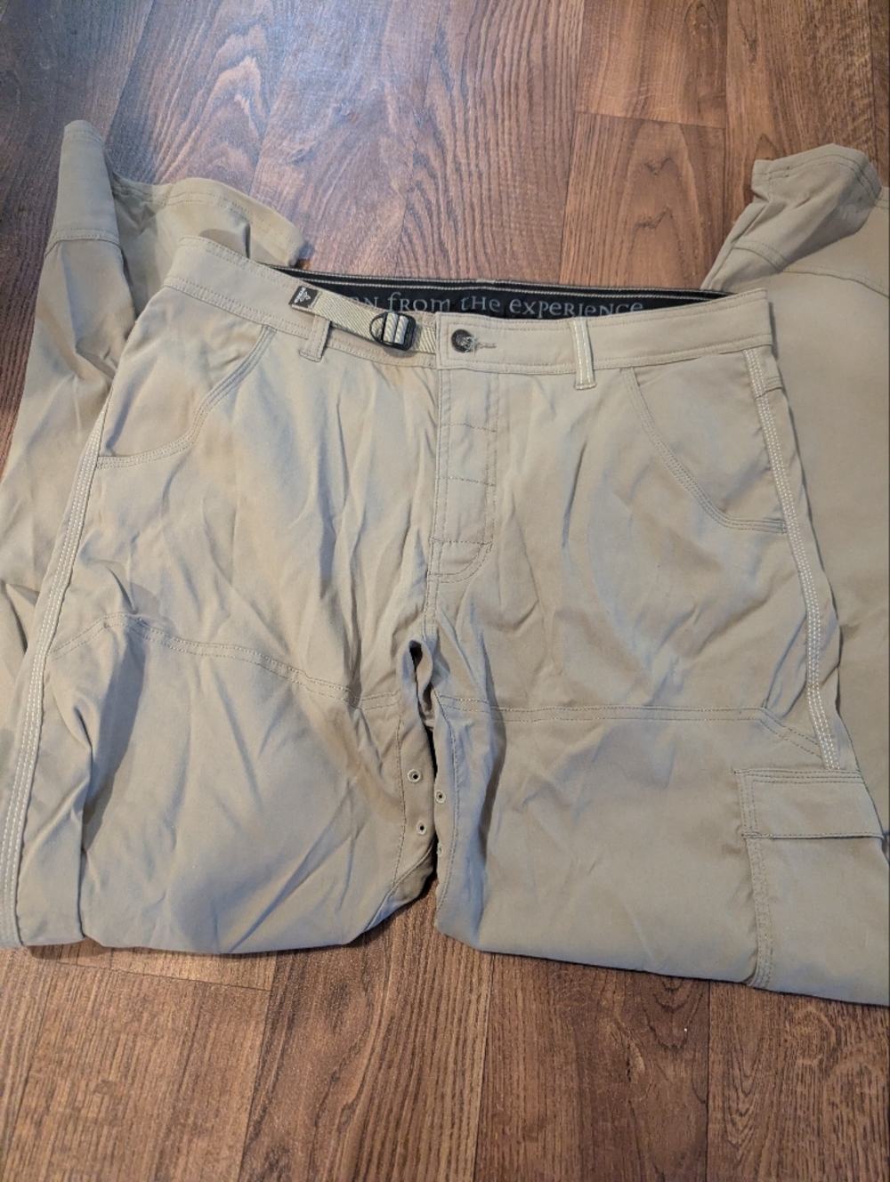 Prana Zion Stretch Pants Mens 33x32 Cargo Hiking Outdoor Snap Leg Convertible